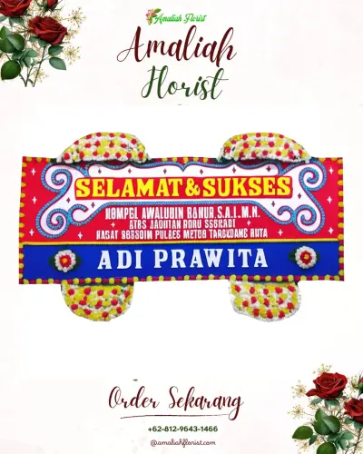 Karangan Bunga Ucapan Selamat di Sindurejo